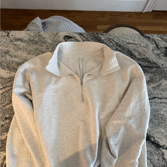 Men's LULU XL Steady State  Quarter-Zip Sweater - Picture 3 of 5